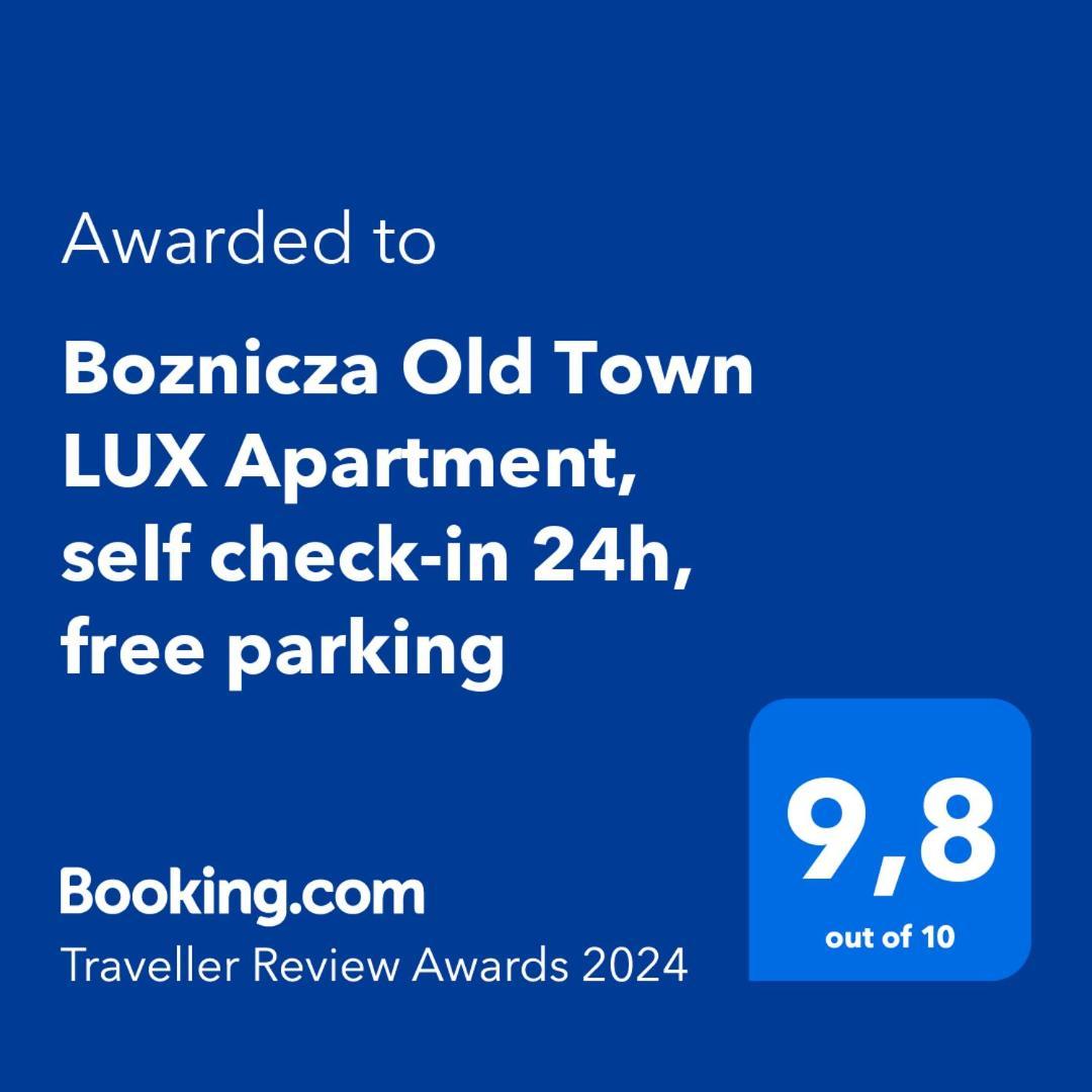 Boznicza Old Town Lux Apartment, Self Check-In 24H, Free Parking Poznań Buitenkant foto